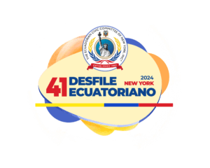 Logo del 41 desfile Ecuatoriano en la ciudad de New York