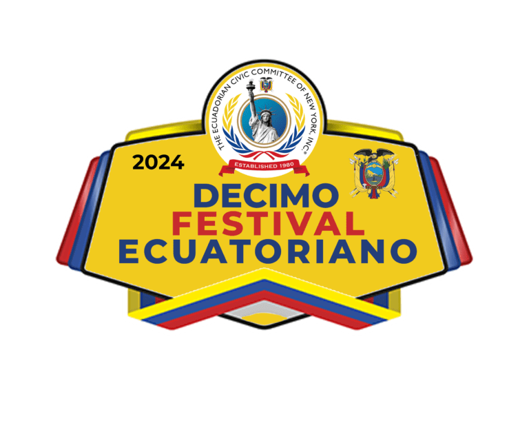 Logo del decimo festival ecuatoriano